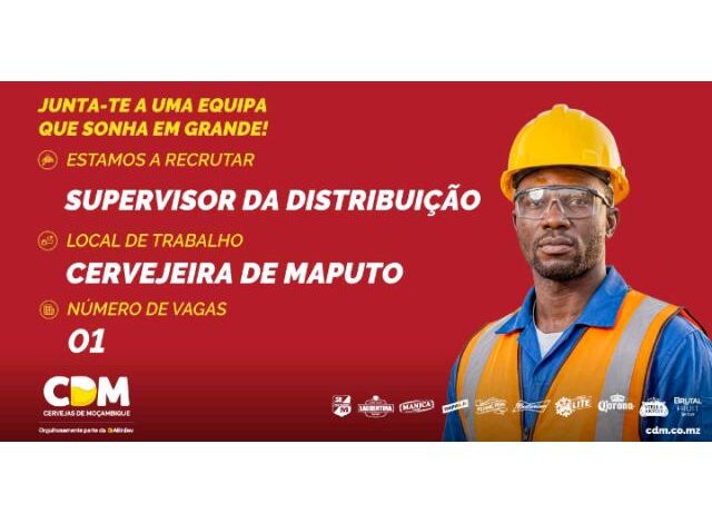 Vaga – supervisor da distribuição