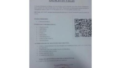 Vagas para (24) professores do ensino primario e secundario