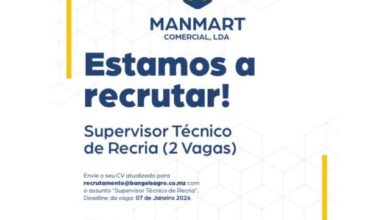 Vagas – (2) supervisores técnico de recria