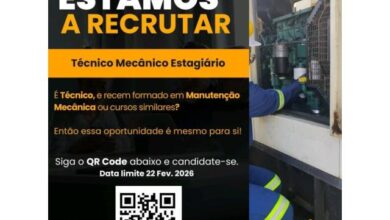 Vaga – técnico mecânico estagiário