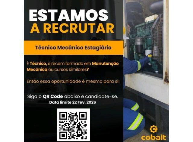 Vaga – técnico mecânico estagiário
