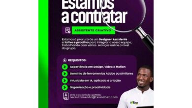 Vaga para assistente criativo mais vagas