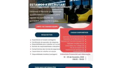 Vagas operacionais – logÍstica e operaÇÕes
