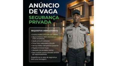 Vaga para segurança privada mais vagas