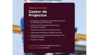 Vaga – gestor(a) de projectos para um cabo delgado