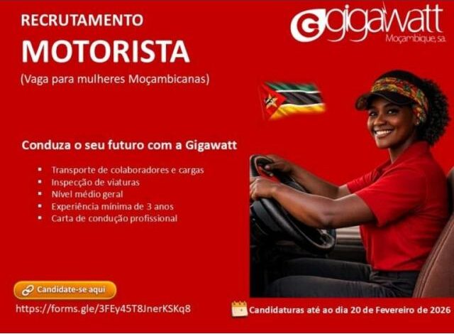 Vaga – motorista mais vagas