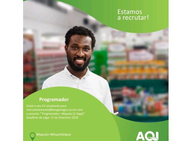 Vaga – programador mais vagas