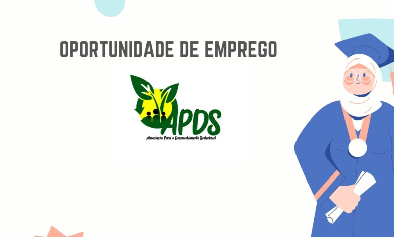 A apds moz oferece (08) vagas de emprego em