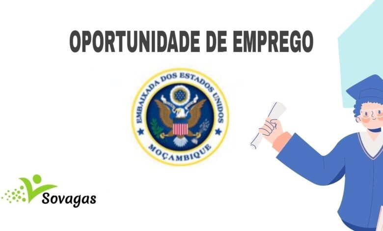 A embaixada dos eua abre (02) vagas de emprego