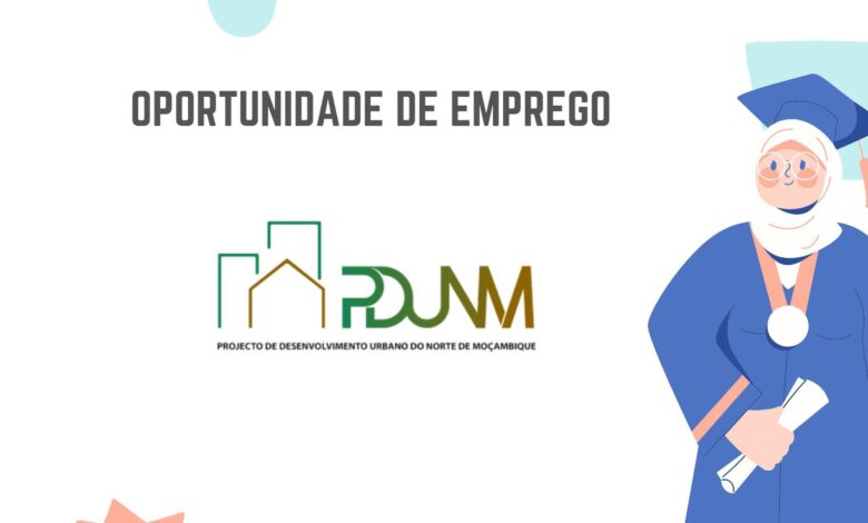 O pdunm está a recrutar (09) profissionais para integrarem à
