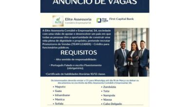 Vagas para (90) promotores de promotores de vendas (team leader)