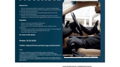 Vagas para (04) motoristas (m/f) cabo delgado