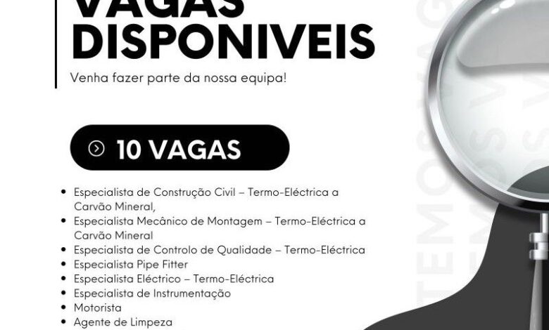 A prox está a recrutar (10) técnicos para integrarem um