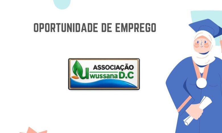 A associação uwussana oferece (35) vagas em diversas áreas