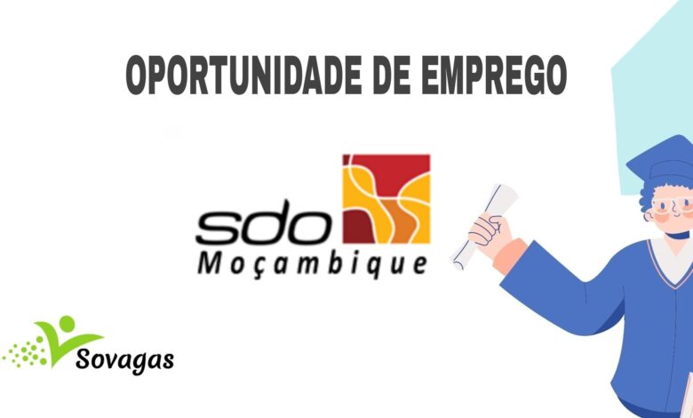 A sdo moçambique oferece (11) vagas de emprego e de