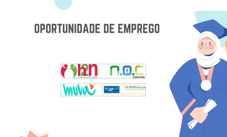 O consórcio h2n noc muva ichrm oferece (147) vagas de emprego envie